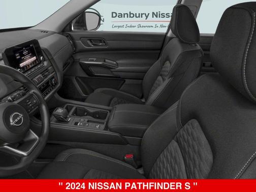 Super Black 2024 Nissan Pathfinder S 4WD