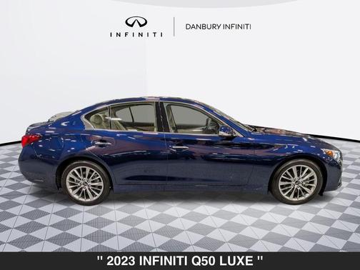 Grand Blue 2023 INFINITI Q50 3.0t LUXE