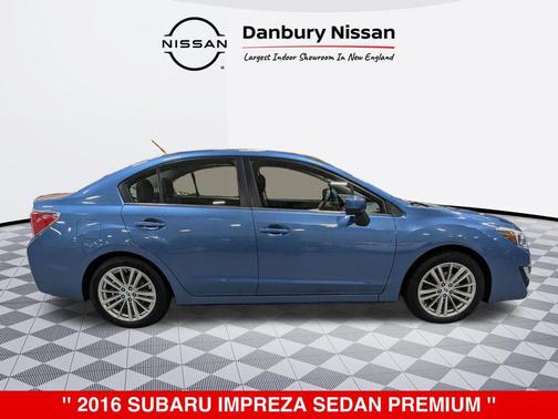 Quartz Blue Pearl 2016 Subaru Impreza 2.0i Premium