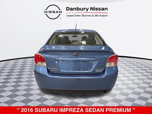 Quartz Blue Pearl 2016 Subaru Impreza 2.0i Premium