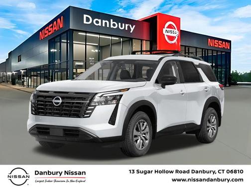 Everest White Pearl Tricoat 2026 Nissan Pathfinder SV
