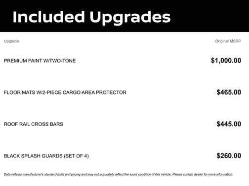 Everest White Pearl/Super Black 2026 Nissan Rogue Platinum