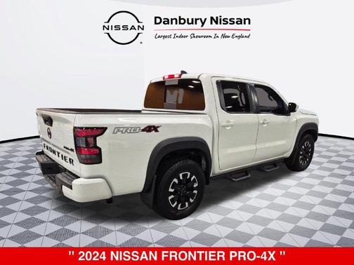 Glacier White 2024 Nissan Frontier PRO-4X