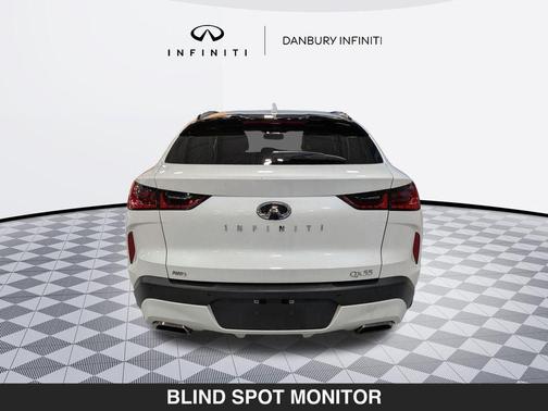 Radiant White 2023 INFINITI QX55 LUXE