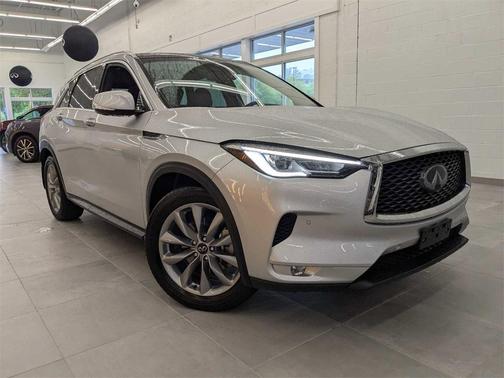 Liquid Platinum 2021 INFINITI QX50 ESSENTIAL AWD
