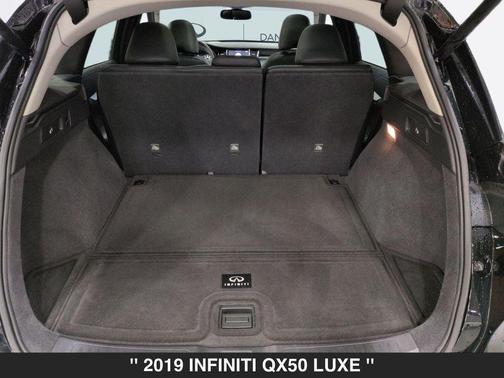 Black Obsidian 2019 INFINITI QX50 Luxe