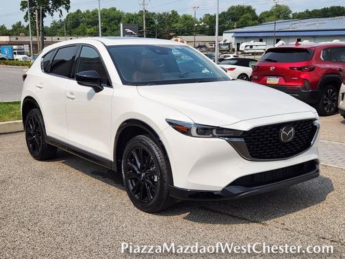 Rhodium White Metallic 2024 Mazda CX-5 2.5 Carbon Turbo