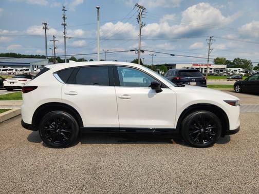 Rhodium White Metallic 2024 Mazda CX-5 2.5 Carbon Turbo