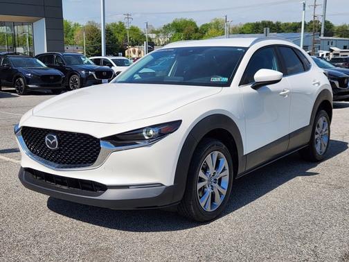 Snowflake White Pearl Mica 2023 Mazda CX-30 2.5 S Preferred Package