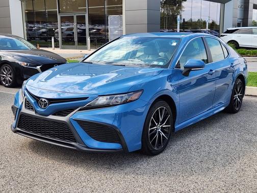 Cavalry Blue 2024 Toyota Camry SE