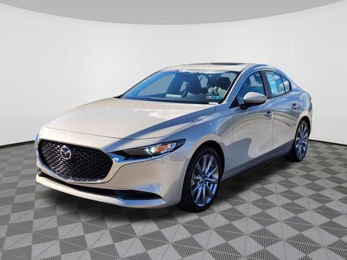 Platinum Quartz Metallic 2026 Mazda Mazda3 2.5 S Preferred