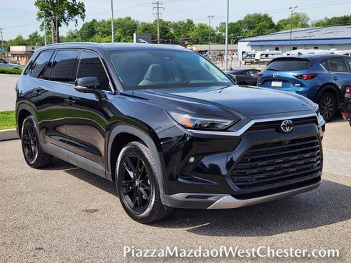 Midnight Black Metallic 2025 Toyota Grand Highlander Limited