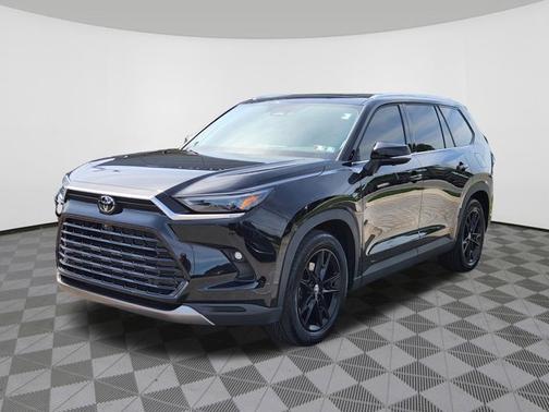 Midnight Black Metallic 2025 Toyota Grand Highlander Limited