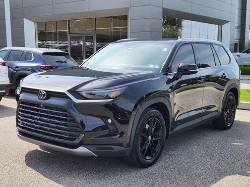 Midnight Black Metallic 2025 Toyota Grand Highlander Limited
