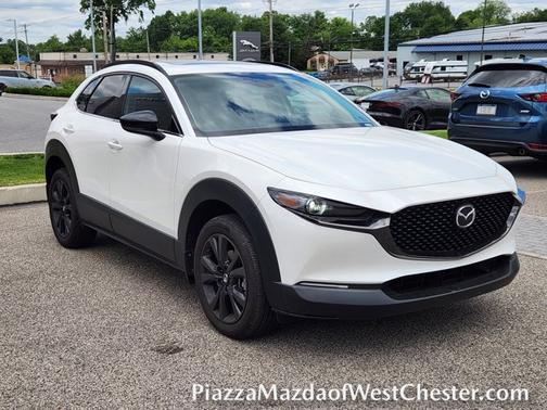 Snowflake White Pearl Mica 2025 Mazda CX-30 2.5 Turbo Premium Package