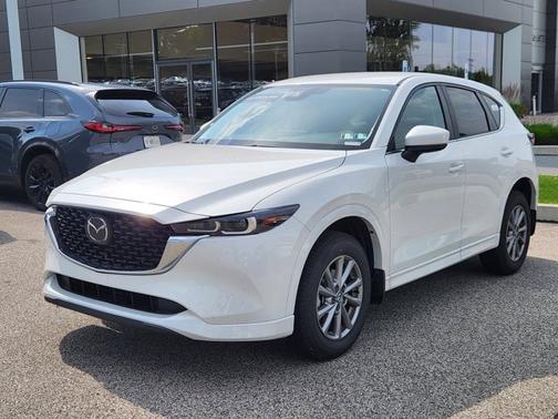 Rhodium White Metallic 2025 Mazda CX-5 2.5 S Preferred Package