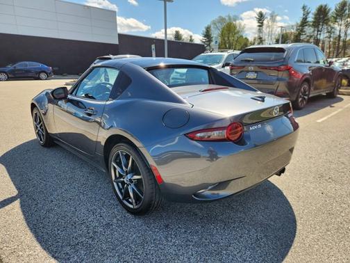Machine Gray 2017 Mazda MX-5 Miata RF Grand Touring