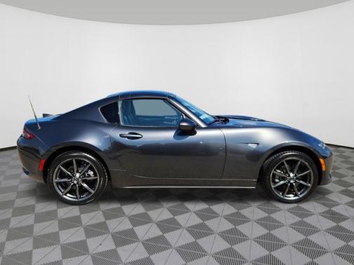 Machine Gray 2017 Mazda MX-5 Miata RF Grand Touring