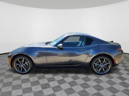 Machine Gray 2017 Mazda MX-5 Miata RF Grand Touring