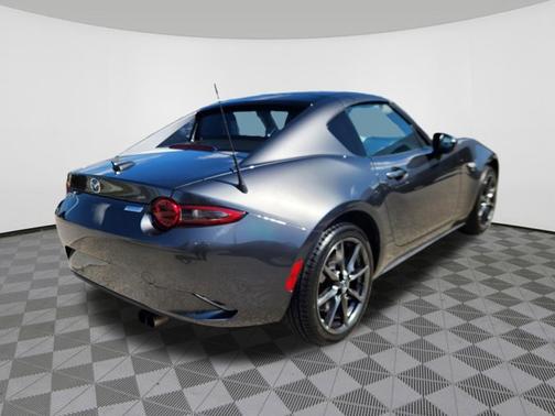 Machine Gray 2017 Mazda MX-5 Miata RF Grand Touring