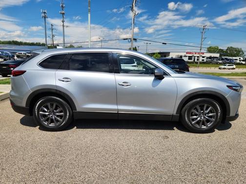 Sonic Silver Metallic 2020 Mazda CX-9 Touring