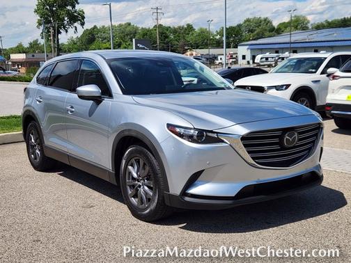 Sonic Silver Metallic 2020 Mazda CX-9 Touring