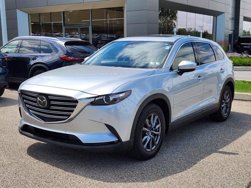 Sonic Silver Metallic 2020 Mazda CX-9 Touring