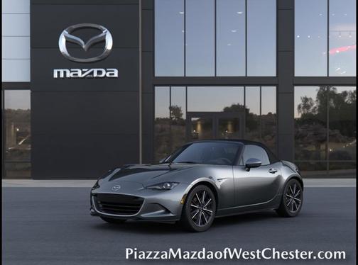Machine Gray Metallic 2026 Mazda MX-5 Miata Grand Touring