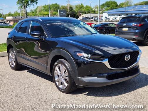Deep Crystal Blue Mica 2023 Mazda CX-30 2.5 S Preferred Package