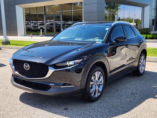 Deep Crystal Blue Mica 2023 Mazda CX-30 2.5 S Preferred Package