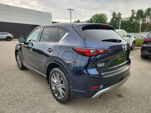 Deep Crystal Blue Mica 2025 Mazda CX-5 2.5 Turbo Signature