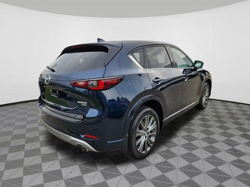 Deep Crystal Blue Mica 2025 Mazda CX-5 2.5 Turbo Signature