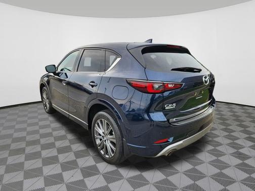 Deep Crystal Blue Mica 2025 Mazda CX-5 2.5 Turbo Signature
