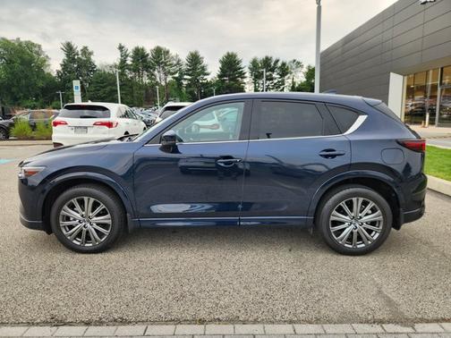 Deep Crystal Blue Mica 2025 Mazda CX-5 2.5 Turbo Signature
