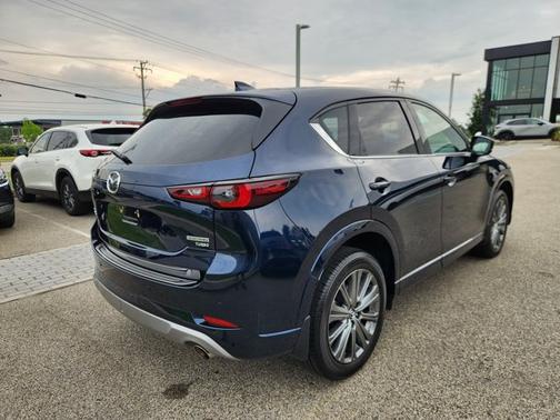 Deep Crystal Blue Mica 2025 Mazda CX-5 2.5 Turbo Signature