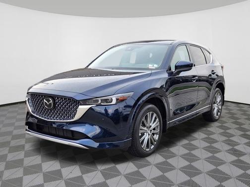 Deep Crystal Blue Mica 2025 Mazda CX-5 2.5 Turbo Signature