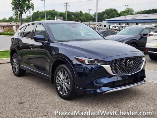 Deep Crystal Blue Mica 2025 Mazda CX-5 2.5 Turbo Signature