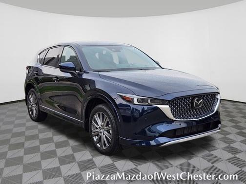 Deep Crystal Blue Mica 2025 Mazda CX-5 2.5 Turbo Signature