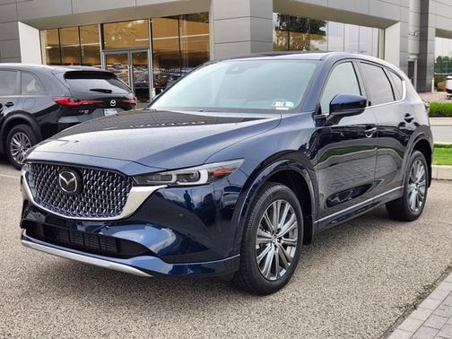 Deep Crystal Blue Mica 2025 Mazda CX-5 2.5 Turbo Signature