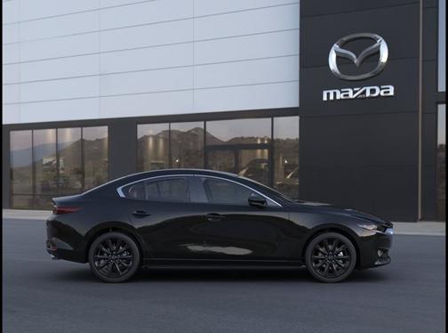 Jet Black Mica 2026 Mazda Mazda3 2.5 S Carbon Edition