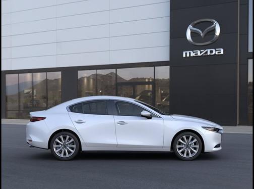Snowflake White Pearl Mica 2026 Mazda Mazda3 2.5 S Preferred