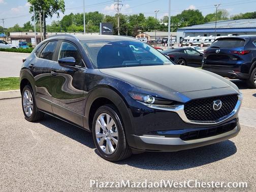 Deep Crystal Blue Mica 2023 Mazda CX-30 2.5 S Select Package