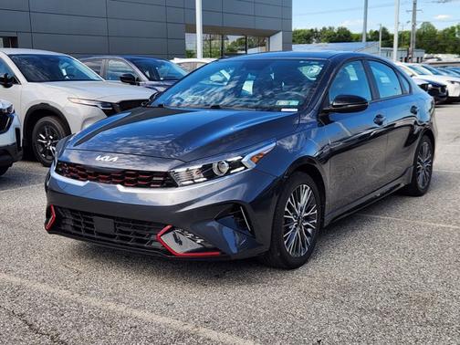 Gravity Gray 2023 Kia Forte GT-Line