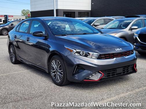 Gravity Gray 2023 Kia Forte GT-Line
