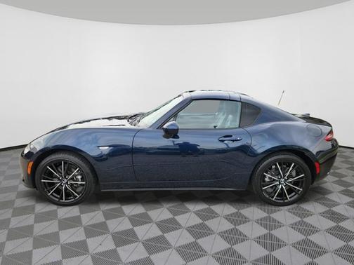 Deep Crystal Blue Mica 2025 Mazda MX-5 Miata RF Grand Touring