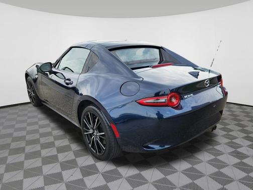 Deep Crystal Blue Mica 2025 Mazda MX-5 Miata RF Grand Touring