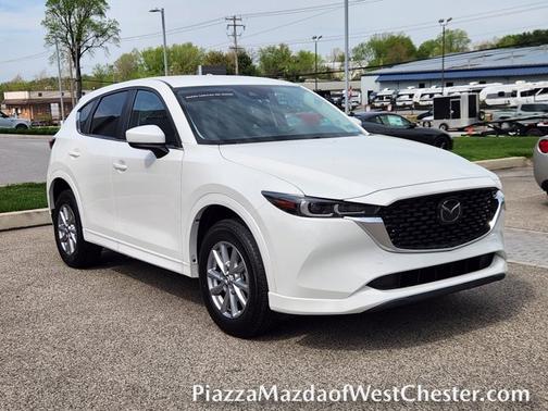 Rhodium White Metallic 2024 Mazda CX-5 2.5 S Select Package