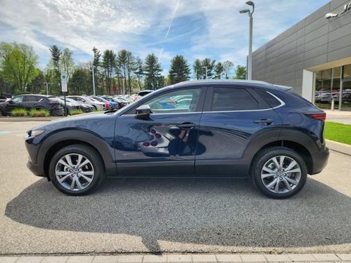 Deep Crystal Blue Mica 2025 Mazda CX-30 2.5 S Preferred Package