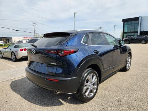 Deep Crystal Blue Mica 2025 Mazda CX-30 2.5 S Preferred Package