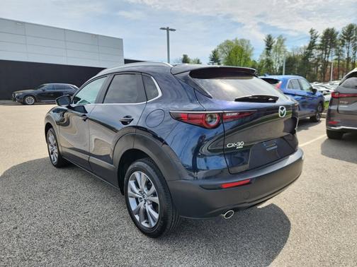 Deep Crystal Blue Mica 2025 Mazda CX-30 2.5 S Preferred Package